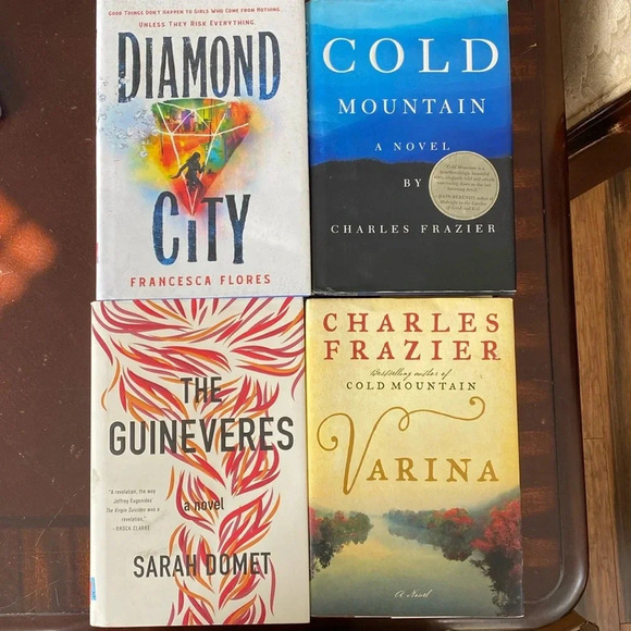 Popular Booktok Book Bundle of 4 Hardback Books Cold Mountain | Diamond City - Picture 1 of 9